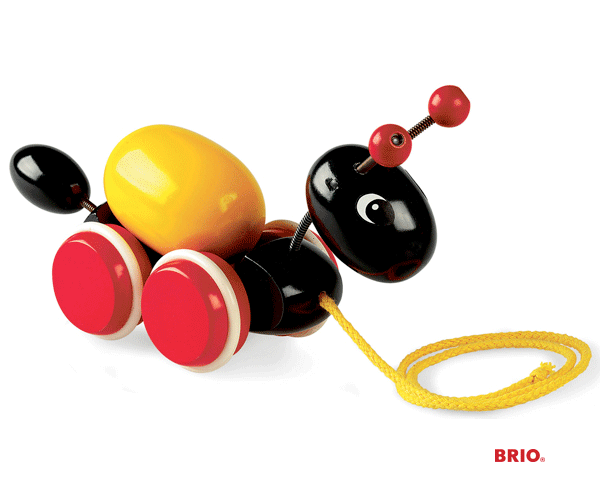 Madhouse Family Reviews Brio Classic Ant With Rolling Egg PullAlong Toy