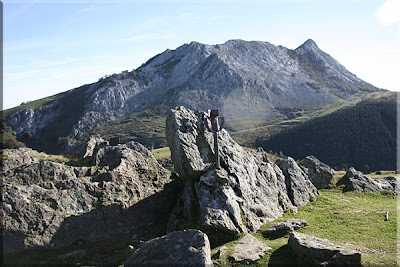 Cresta de Anboto desde Urkiolagirre