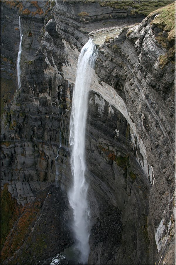 Salto visto desde el balcón