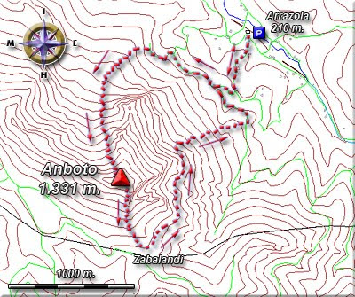 Ampliar plano del recorrido