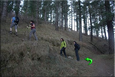 Sendero a la izquierda