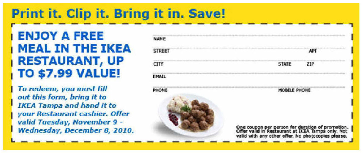 Ikea coupon code canada