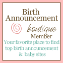 We're Featured on the Top Birth Announcement Site