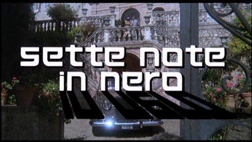 SETTE NOTE IN NERO