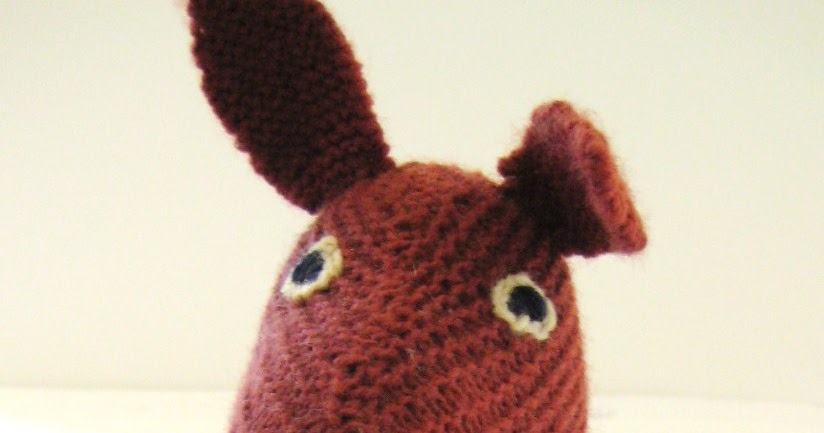 Dominant Hands: G Day: Its Katie the Knit Kangaroo!
