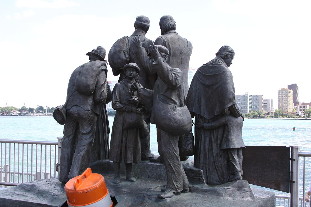 Michigan Exposures The Underground Railroad Sculpture