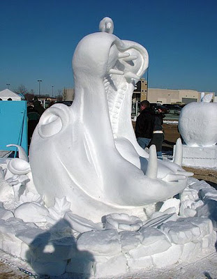 20 Beautiful Creations in Snow | Curious, Funny Photos / Pictures