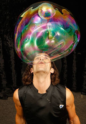 giant soap bubbles