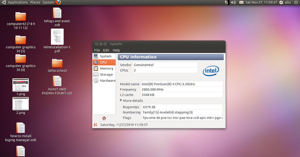 Ubuntu System and Network Administrator How to see your system