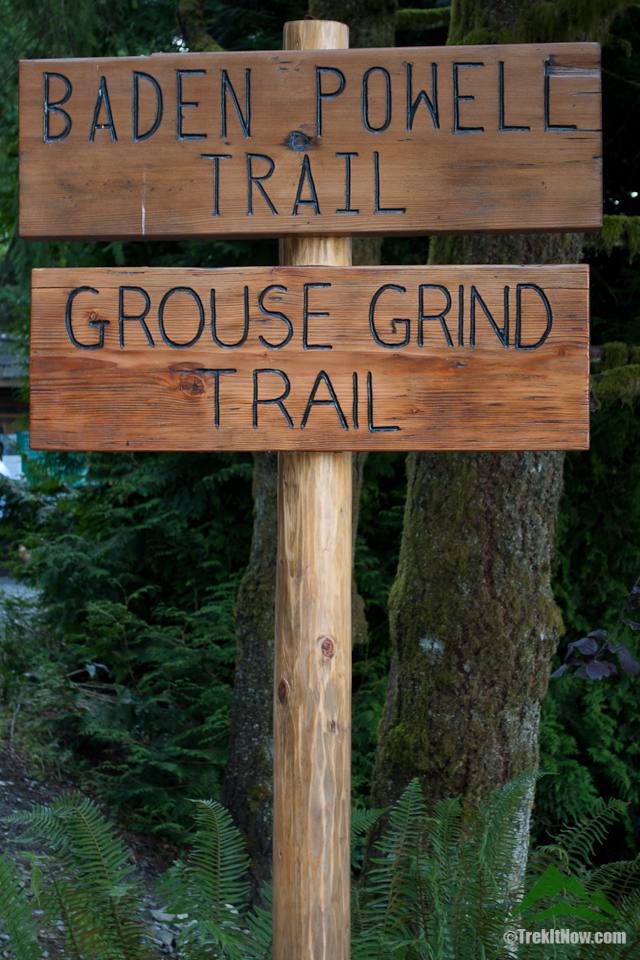 The Grouse Grind Trail Map Trek It Now