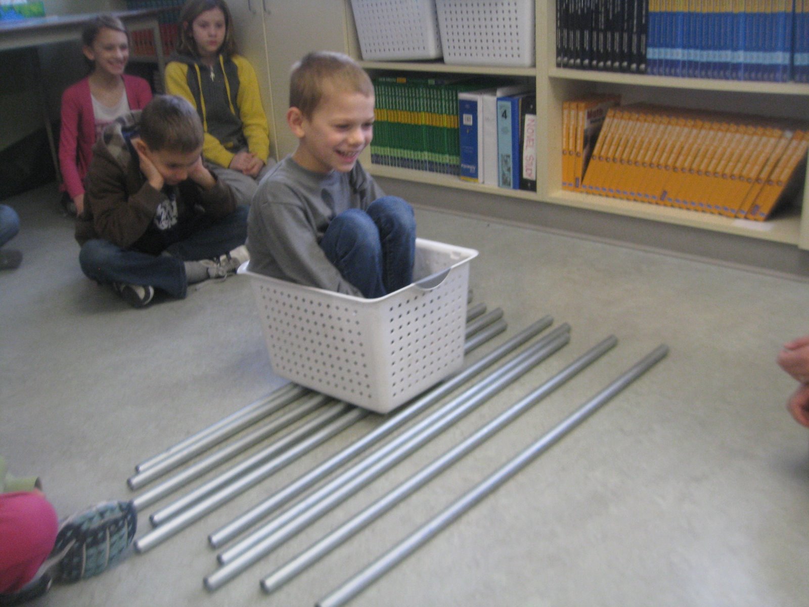 Loving Life in Grade 4 Roller experiment