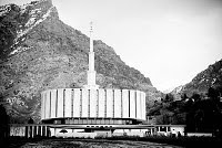 The Provo Temple.