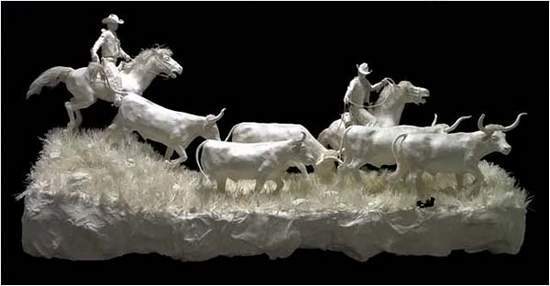 paper sculptures 02 Seni dari Bahan Kertas yang Menakjubkan