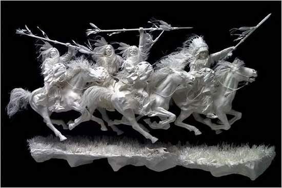 paper sculptures 10 Seni dari Bahan Kertas yang Menakjubkan