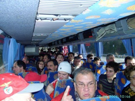 Lá fomos rumo à "vitória"