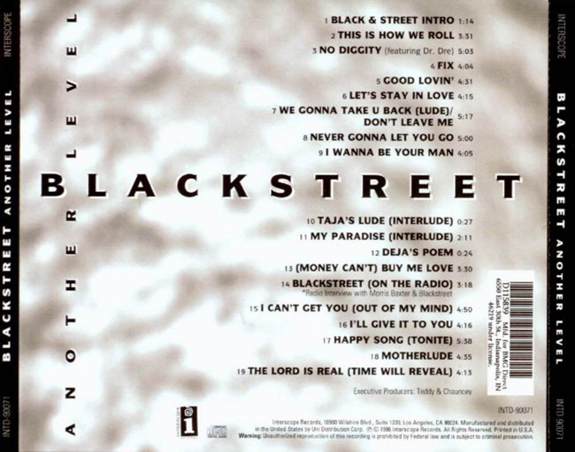 Hip Hop Blackstreet Another Level