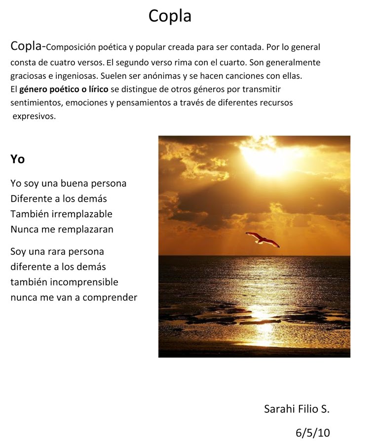 Ejemplos De Coplas De Poesias http://blogdemissmartha.blogspot.com Ejemplos De Coplas De Poesias http://blogdemissmartha.blogspot.com