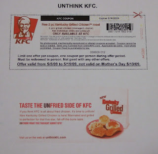 Free Coupons Online: Free KFC