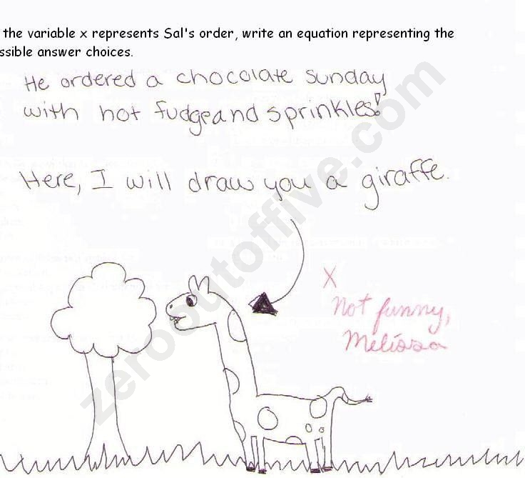 Funny Math Answers Funny Math Answers