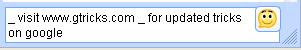 Text Formatting in Google Talk