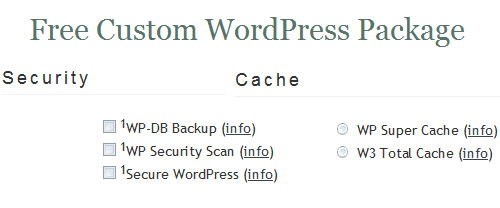 Free Custom WordPress Package Builder Free Custom WordPress Package Builder