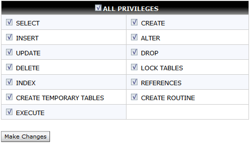 Assign Privileges to Database User Assign Privileges to Database User