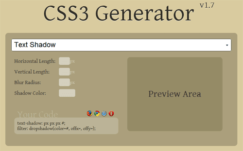 CSS3 Generator CSS3 Generator