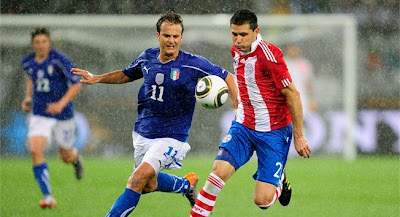 Paraguay empata con Italia
