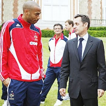 Henry se reune con Sarkozy