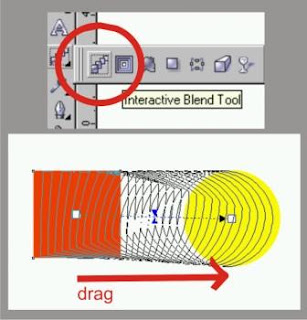 blend tutorial coreldraw