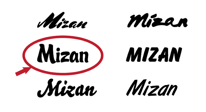 Logo Design Process : Mizan Bakery