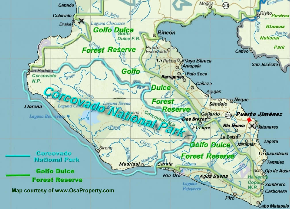 osa peninsula costa map britton sweeney astray