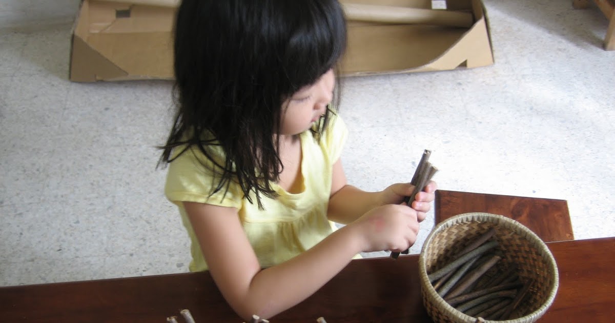 Montessori On A Budget DIY 'Spindle Box'
