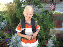 Collin on his first day of 2nd grade!