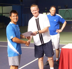 Christopher with former Tour Pro Geoff and Michael