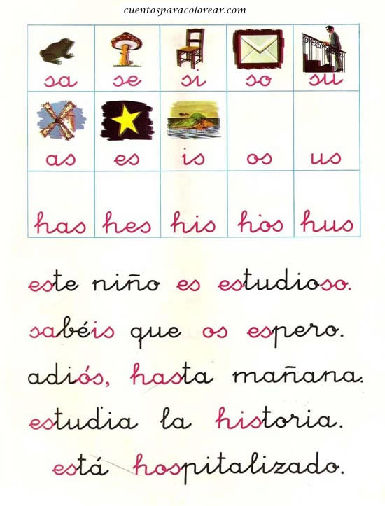 CARTILLAS LECTURA IMPRIMIR LEER cartillas lectura imprimir leer: