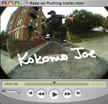 Mostly Skateboarding: Keep On Pushing Trailer