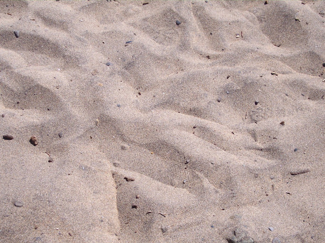der sand ist so fein nisipul este deosebit de fin