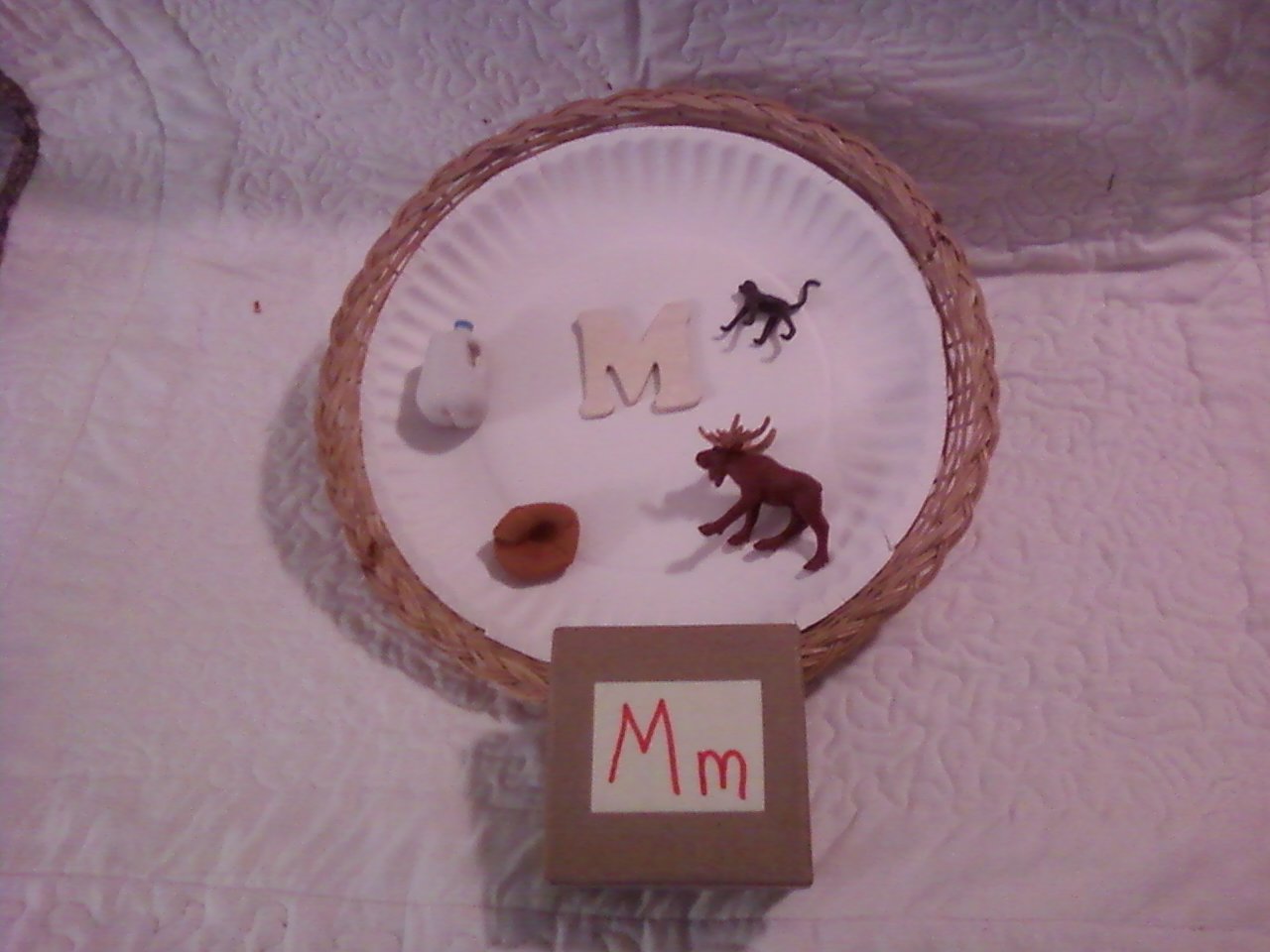 Box Letter M