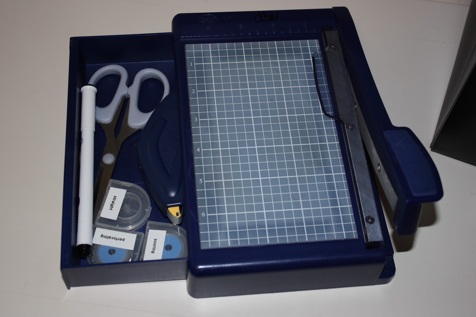 a dash of scrapbooking How to Organize your Scrapbooking Supplies