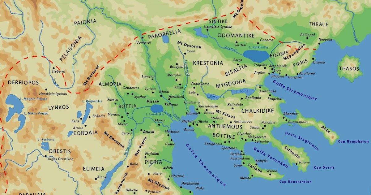Ancient and Medieval Macedonian History Before and the Arrival of the ProtoGreeks in Macedonia