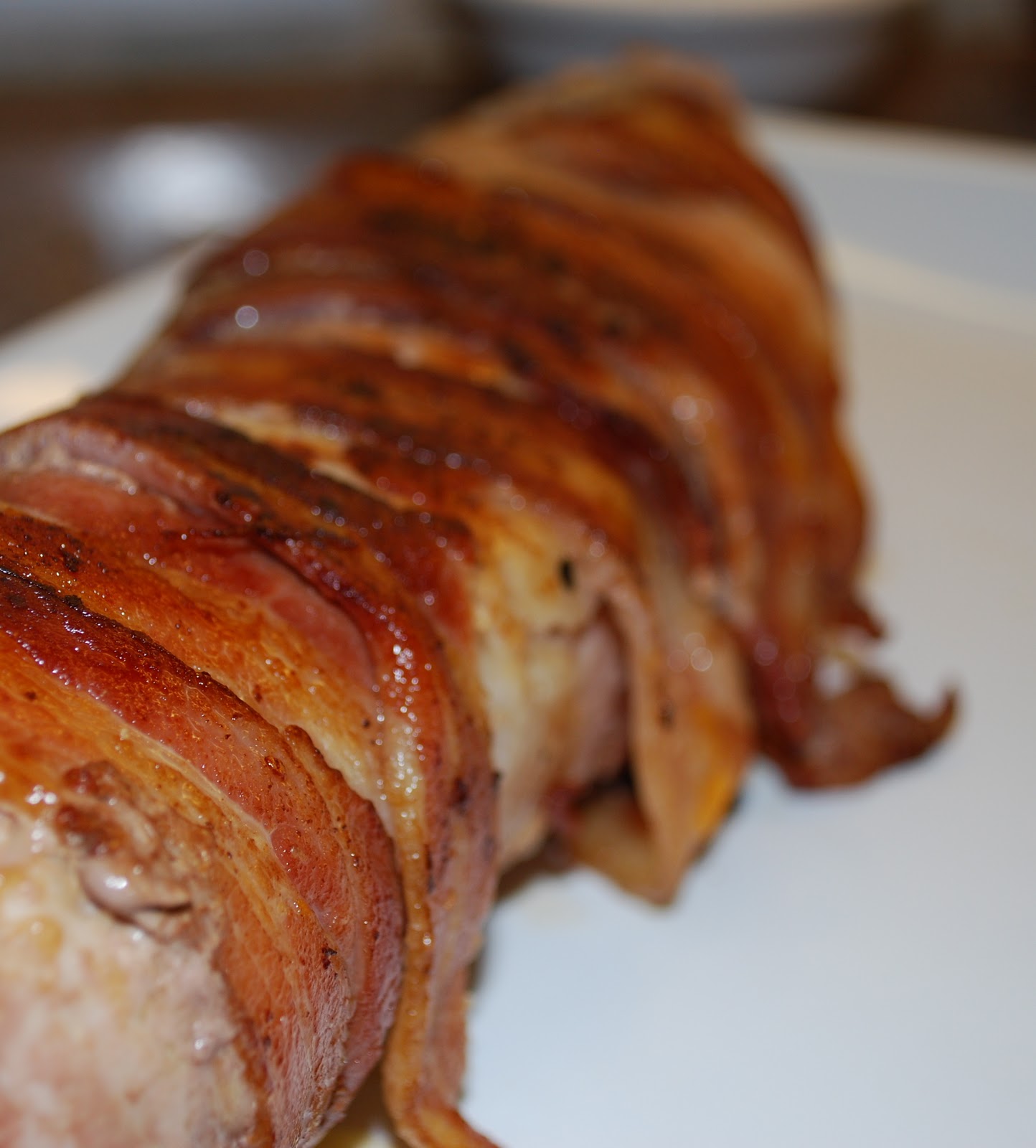 Jen's Gone Paleo BaconWrapped Pork Tenderloin w/Cinnamon Yams