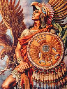 Aztec warriors