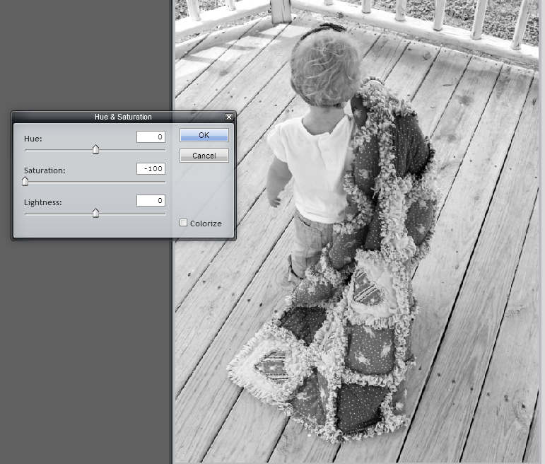 Photo Thursdays Masks How to do focal black and white Housewife