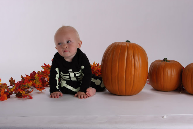 Roper and the pumpkins
