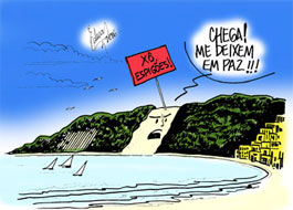 .: Charge XÔ ESPIGÕES - Edmar Viana
