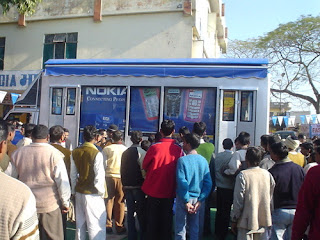 The Nokia van