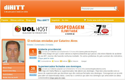 Blogdocatarino no Dihitt Um ano participando do Dihitt