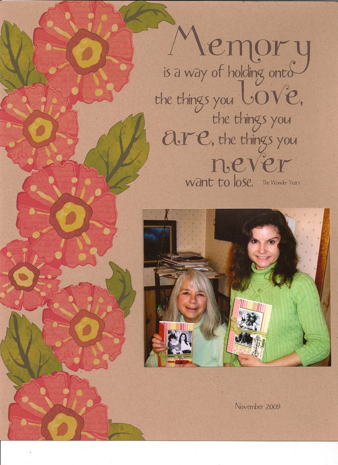 Creative "Try"als Birthday Scrapbook Pages