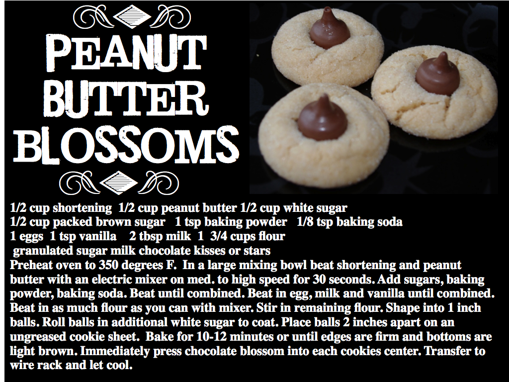 Creative "Try"als Peanut Butter Blossoms